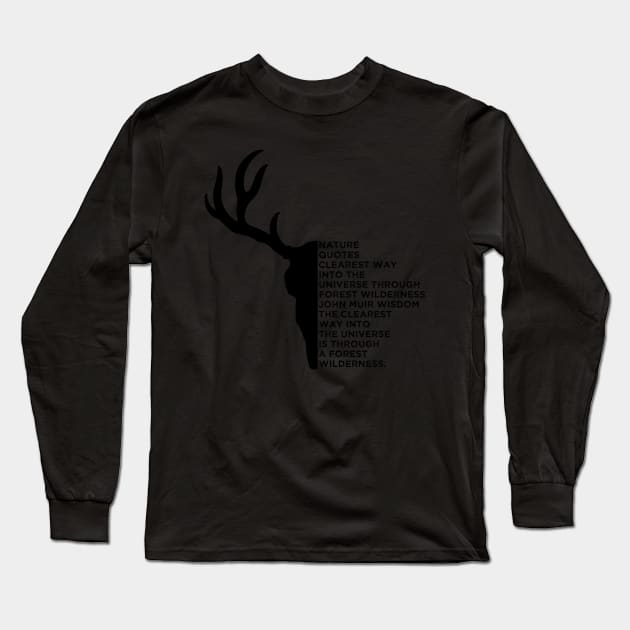 Antlers Long Sleeve T-Shirt by timohouse